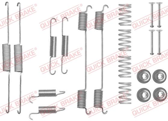 QUICK BRAKE Комплектующие, тормозная колодка 105-0861